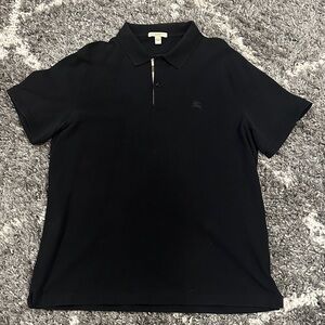 Burberry Black Polo Shirt